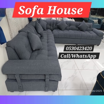 Al Malaz, Furniture, SAR 1250,  New Sofa Ready For Sell. Best Value & Top Selling