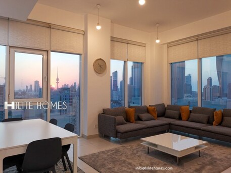 Kuwait City, Apartments/Houses, KWD 700/month,  2 BR,  Modern Two Bedroom Apartment For Rent In Bneid Al Qar