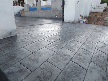 Manama, Construction, Stamped Concrete Flooring Works