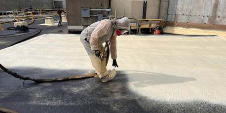 Manama, Construction, PU Foam Spray & Light Weight Floor Screeding
