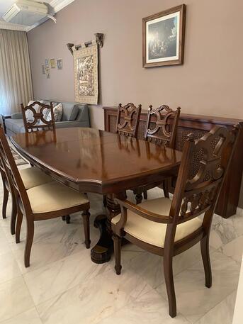 Amman, Apartments/Houses, JOD 18000/year,  Furnished,  3 BR,  Ground Fully Furinshed 3B Apartment With Garden In 4 Circle 00962777688956