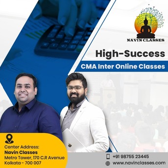 Mumbai, Lessons Offered, High-Success CMA Inter Online Classes By Navin Classes