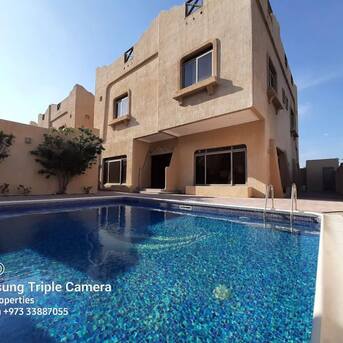 Saar, Apartments/Houses, BHD 950/month,  4 BR,  400 Sq. Meter,  Spacious 4-Bedroom Villa With Private Pool &ndash; Saar &ndash; BD 950 Exclusive