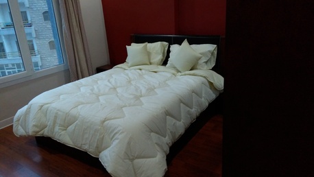 Kuwait City, Apartments/Houses, KWD 420/month,  Furnished,  2 BR,  Sea View! Furnished 2 Bedroom Apartment With Pool In Mahboula.