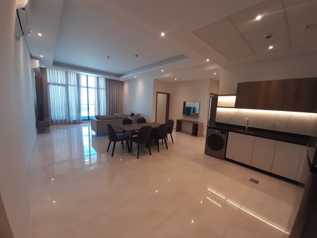 Saar, Apartments/Houses, BHD 550/month,  Studio,  120 Sq. Meter,  For Rent | Spacious 3-Bedroom Fully Furnished Apartment &ndash; Jeblat Hebshi 🏢 Rent: