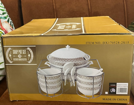 Jeddah, Household Items, SAR 185,  Soup Bowl Set