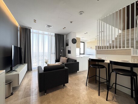 Salmiya, Apartments/Houses, KWD 1100/month,  Furnished,  2 BR,  Salmiya - Beautiful 2 Master Bedrooms Furnished Penthouse