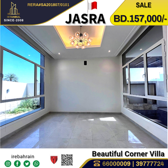 Janabiya, Villas, BHD 157000,  Brand New Corner Villa For Sale In Jasra