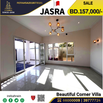 Janabiya, Villas, BHD 157000,  Brand New Corner Villa For Sale In Jasra