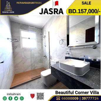Janabiya, Villas, BHD 157000,  Brand New Corner Villa For Sale In Jasra