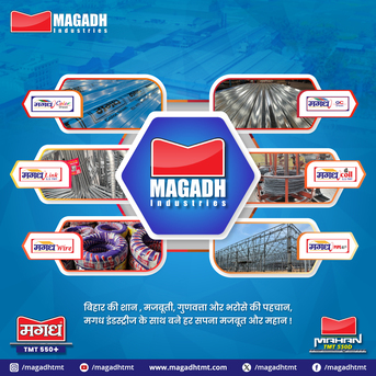 Mumbai, Heavy Equipment, Best TMT Bar In Darbhanga &ndash; Magadh TMT 550+ For Strong, Durable Construction