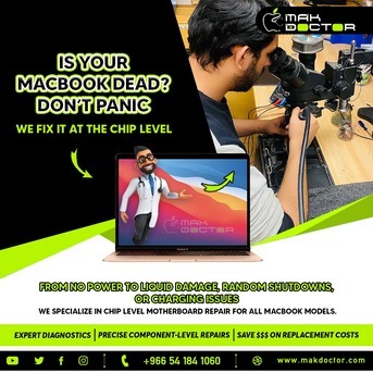 Olaya, Electronics, SAR 150,  Repair MacBook Pro Air IMac IPad By Apple Experts While Staying @ Home