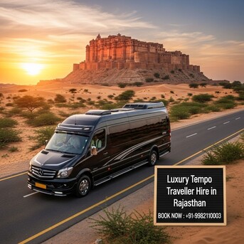  , Luxury Tempo Traveller Hire In Rajasthan – Comfort Meets Style, 1