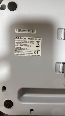 Jubail, Electrical & Plumbing, SAR 65,  Casio Label It! Label Printer  KLG2