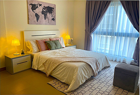 Umm Al Hassam, Apartments/Houses, BHD 450/month,  Furnished,  2 BR,  115 Sq. Meter,  Fully Furnished 2 BHK Luxury Apartment For Rent In Um AL Hassam