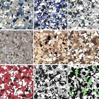 Manama, Construction, Flake Epoxy Flooring Works ( Garages, Coffee Shops, Residential & Offices )