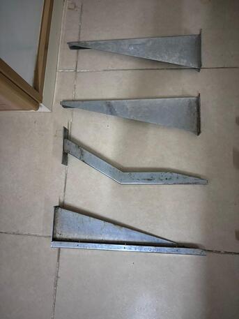 Al Sharafeyah, Household Items, SAR 50,  Kitchen Sink Or Multipurpose L Shape Supports Shelf Angle Bracket