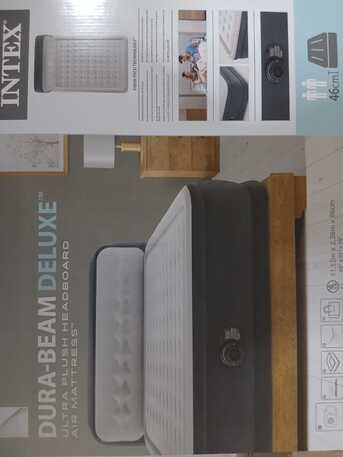 Riyadh, Furniture, SAR 180,  Mattress Inflateable - Intex DURA-BEAM DELUXE