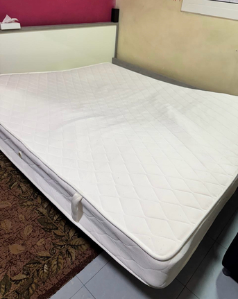 Al Safa, Furniture, SAR 400,  Urgent! Home Center King Size Mattress (180x210cm) - Medium-Firm, Anti-Allergen!