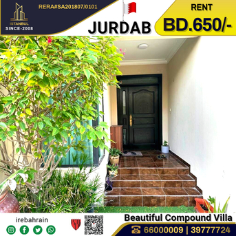 Sanad, Villas, BHD 650,  Semi Furnished Compound Villa For Rent In Jurdab
