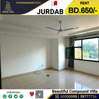 Sanad, Villas, BHD 650,  Semi Furnished Compound Villa For Rent In Jurdab