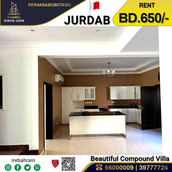 Sanad, Villas, BHD 650,  Semi Furnished Compound Villa For Rent In Jurdab