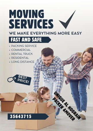 Barbar, Labor/Moving, UNIQUE AL HOORAIN MOVERS PACKERS: PROFESSIONAL PACKING UNTILL UNPACKING SOLUTION -35643715
