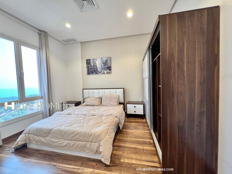 Kuwait City, Apartments/Houses, KWD 500/month,  1 BR,  One Bedroom Fully Furnished Sea View Apartment For Rent In Fintas
