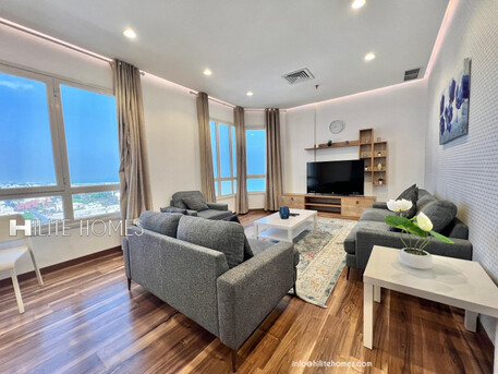 Kuwait City, Apartments/Houses, KWD 500/month,  1 BR,  One Bedroom Fully Furnished Sea View Apartment For Rent In Fintas
