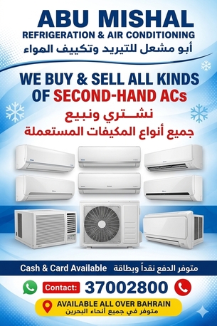 Manama, Air Conditioners, BHD 5,  Split Ac Window Ac Service And Repair