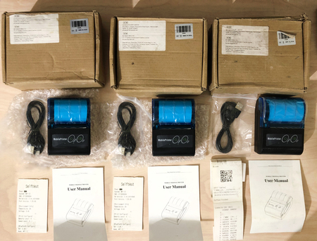 Riyadh, Machinery, SAR 150,  (3) New Wirless Thermal Bills Printers For Sale