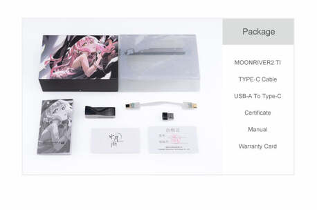 Jeddah, Electronics, SAR 400,  Moondrop River2 TI Portable Ctype Headphone Dac Hires