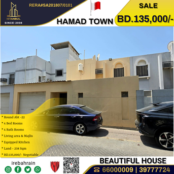 Hamad Town, Real Estate For Sale, BHD 135000,  4 BR,  Beautiful House For Sale In Hamad Town Round About - 22