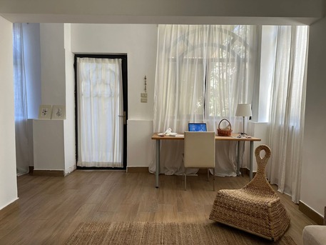 Amman, Apartments/Houses, JOD 10000/year,  Furnished,  1 BR,  Ground Fully Furinshed 1B Apartment With Big Garden In Jabal Webdeh 00962777688956