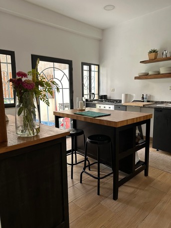 Amman, Apartments/Houses, JOD 10000/year,  Furnished,  1 BR,  Ground Fully Furinshed 1B Apartment With Big Garden In Jabal Webdeh 00962777688956