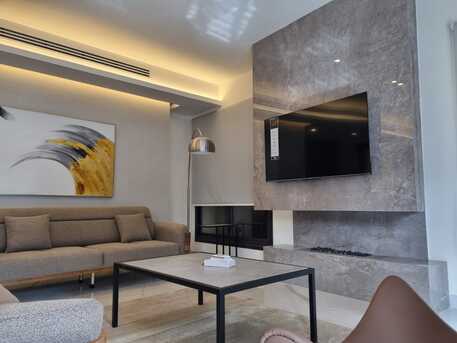 Amman, Apartments/Houses, JOD 24000/year,  Furnished,  2 BR,  Ground Fully Furinshed 2B Apart With Terrace And Pool Sharing 5 Circle 00962777688956