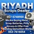 We Are Metal Scraps Buyer Riyadh Contact Us +966575748900