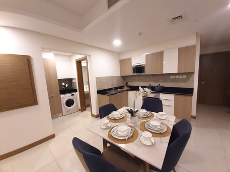 Manama, Apartments/Houses, BHD 450/month,  Studio,  120 Sq. Meter,  🏙️ Modern 1-Bedroom Apartment | Seef Area