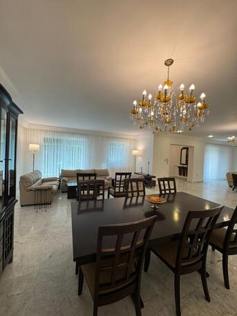 Abdoun, Apartments/Houses, JOD 24000/year,  Furnished,  3 BR,  Ground Fully Furinshed 3B Apartment With Big Garden In Abdoun 00962777688956