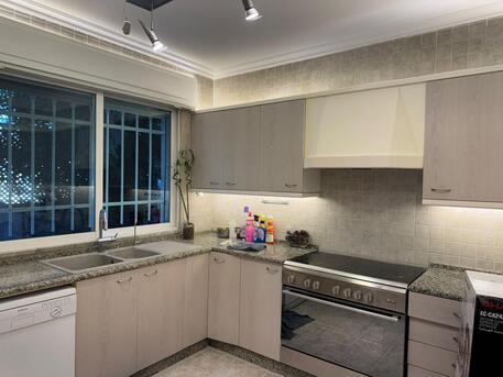 Abdoun, Apartments/Houses, JOD 24000/year,  Furnished,  3 BR,  Ground Fully Furinshed 3B Apartment With Big Garden In Abdoun 00962777688956