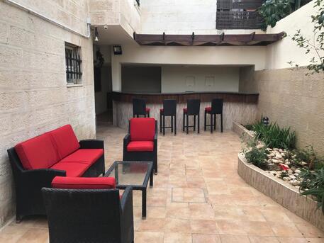 Abdoun, Apartments/Houses, JOD 24000/year,  Furnished,  3 BR,  Ground Fully Furinshed 3B Apartment With Big Garden In Abdoun 00962777688956
