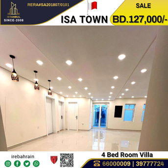 Isa Town, Real Estate For Sale, BHD 127000,  4 BR,  Beautiful Villa For Sale In Isa Town