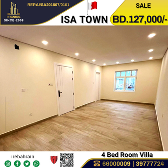 Isa Town, Real Estate For Sale, BHD 127000,  4 BR,  Beautiful Villa For Sale In Isa Town