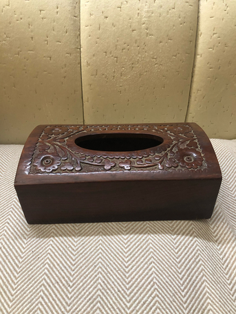 Jeddah, Furniture, SAR 30,  Antique Wooden Tissue Box