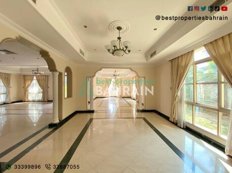 Saar, Apartments/Houses, BHD 700/month,  5 BR,  400 Sq. Meter,  🏡 Splendid 5BR Villa With Large Garden | Saar
