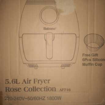 Riyadh, Appliances, SAR .250,  Balzano Airfryer 5.6 Litre - Unboxed Brand New