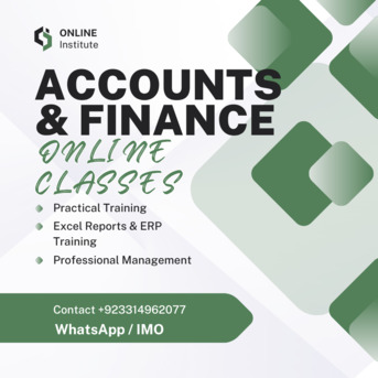 Jeddah, Education, Join Career In Accounts & Finance -Online Training  Free 1 Day