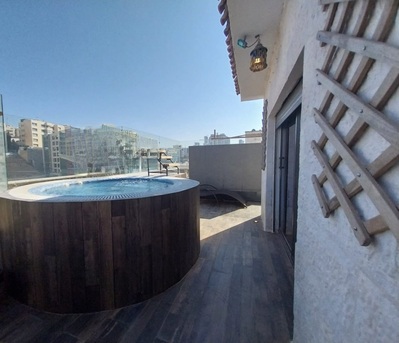 Abdoun, Apartments/Houses, JOD 26000/year,  Furnished,  3 BR,  200 Sq. Meter,  Fully Furnished 3B Apart With Terrace In Abdoun 00962777688956