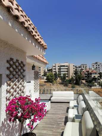 Abdoun, Apartments/Houses, JOD 26000/year,  Furnished,  3 BR,  200 Sq. Meter,  Fully Furnished 3B Apart With Terrace In Abdoun 00962777688956
