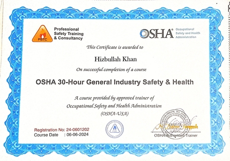 Riyadh, Job Seekers, Hizbullah Khan Safety Officer